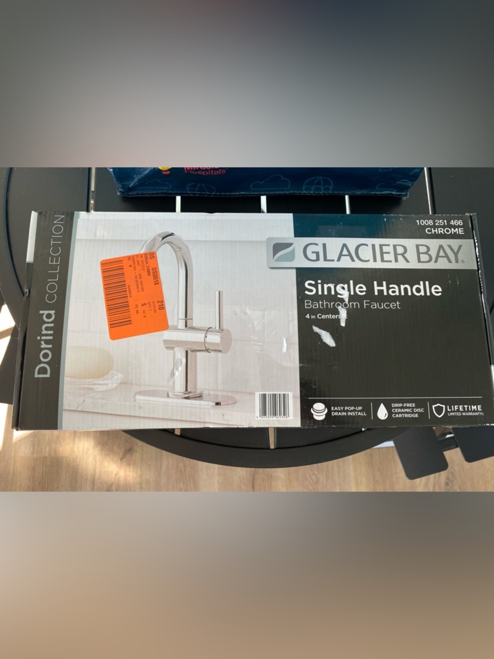 Glacier bay dorind Single-Handle Chrome Bathroom Faucet
